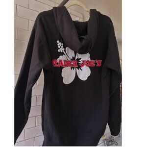 Black Trader Joe's Zip-Up Jacket